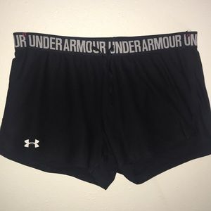 Black under armour shorts